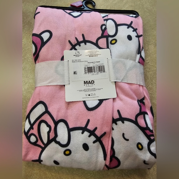 Hello Kitty Pink and White Lounge Pants - Picture 3 of 3